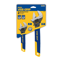 2078700 Vise Grip 2Pc Adjustable Wrench Set 6" & 10"