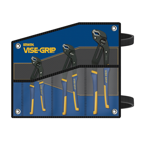 2078711 Vise Grip 3 Pc Groovelock Kit Bag Set