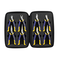 2078714 Vise Grip 8 Pc. Mini Traditional Pliers Set W/Case