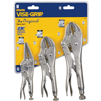 323S Vise Grip 323S  3 Pc. Tool Set Contains One Each: 10Wrr, 7Rr And 6Lnr Locking Tools