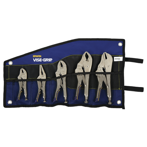 IRHT82593 Vise Grip 5Pc Plier Set Lcking Fast Release Kigb