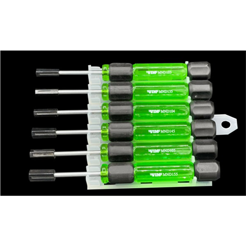 MND100 Vim 6 Pc. Miniature Nut Driver Set - Metric