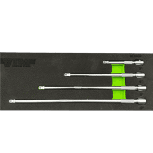 WEX400 Vim 4 Pc. 1/4'' Dr. Wobble Extension Set