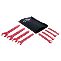 20093 Wiha Tools 8 Piece Insulated Open End Wrench Set - Metric