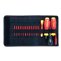 28781 Wiha Tools 20 Piece Insulated Torquecontrol And Slimline Blade Set