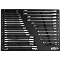 30392 Set Includes - Inch 1/4, 5/16, 3/8, 7/16, 1/2, 9/16, 5/8, 11/16, 3/4, 13/16, 7/8, 15/16, 1&Rdquo; | Metric 8, 9, 10, 11, 12, 13, 14, 15, 16, 17, 18, 19, 20, 21, 22, 23, 24, 25Mm