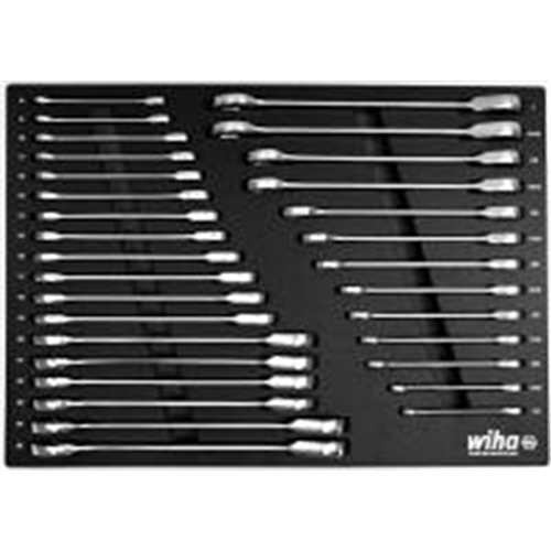 30392 Set Includes - Inch 1/4, 5/16, 3/8, 7/16, 1/2, 9/16, 5/8, 11/16, 3/4, 13/16, 7/8, 15/16, 1&Rdquo; | Metric 8, 9, 10, 11, 12, 13, 14, 15, 16, 17, 18, 19, 20, 21, 22, 23, 24, 25Mm