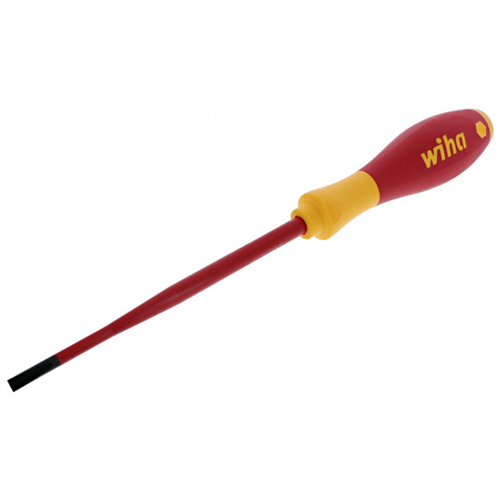 32052 Insul. Slimline Slotted Screwdriver W/ Cushion Grip 4.5 X 125Mm