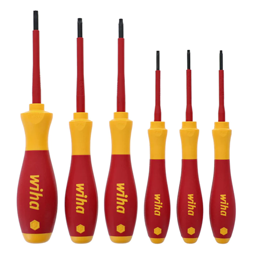 32590 Wiha Tools 6 Piece Insulated Softfinish Torx Screwdriver Set