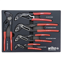 34691 Set Includes - Adjustable Pliers 7.0&Rdquo; | Adjustable Pliers 10.0&Rdquo; | Adjustable Pliers 12.0&Rdquo; | Auto Grip 10.0&Rdquo; | Pliers Wrench 10.25&Rdquo;