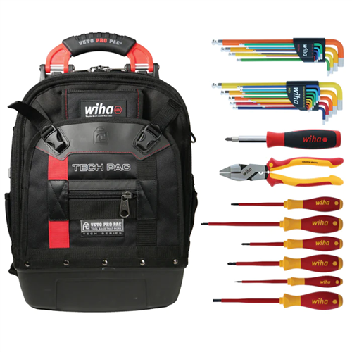 91596 Wiha Tools Wiha Redstripe 30 Piece Tool Kit