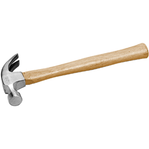 W1076 Wilmar Corp. / Performance Tool 16 Oz Wood Handle Claw Hammer