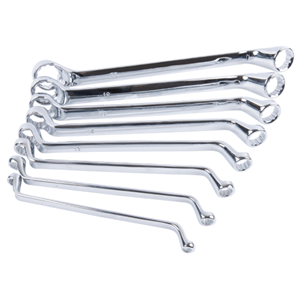 W1086 Performance Tool 8Pc Offset Met Box Wrench Set