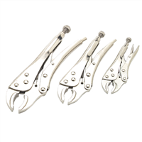 W1107DB Wilmar Corp. / Performance Tool 3 Pc Lock Grip Plier Set