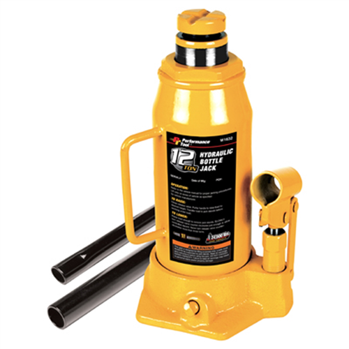 W1632 Wilmar Corp. / Performance Tool 12 Ton Hydraulic Bottle Jack