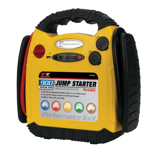 900 amp Jump Starter, Inflator