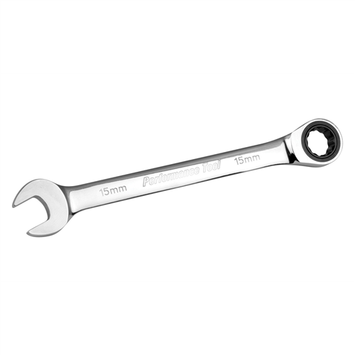 W30355 Wilmar Corp. / Performance Tool 15Mm Ratcheting Wrench