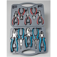 W30715 Wilmar Corp. / Performance Tool 10 Pc Mini & Regular Plier Set