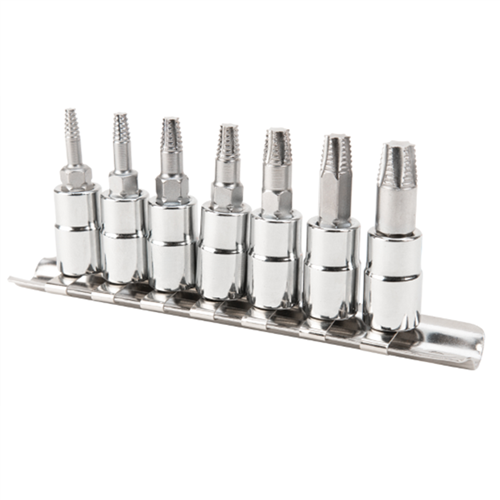 W36790 Wilmar Corp. / Performance Tool 7Pc 1/4" Dr. X-Trax Set