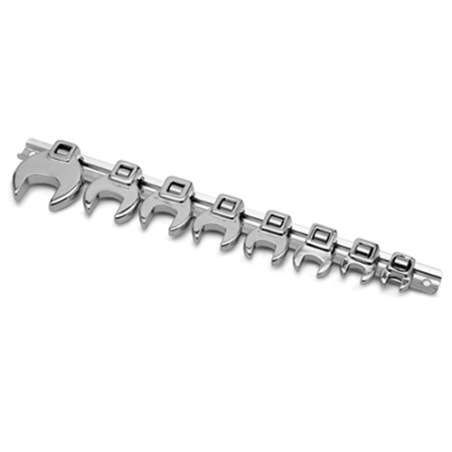 W453 Wilmar Corp. / Performance Tool Open End Crowfoot Wrench Set 10 Pc Sae