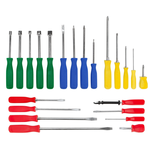 W80022 Wilmar Corp. / Performance Tool 22-Piece Screwdriver Set With Slotted, Phillips, T