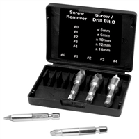 W80563 5Pc Screw Remover Set