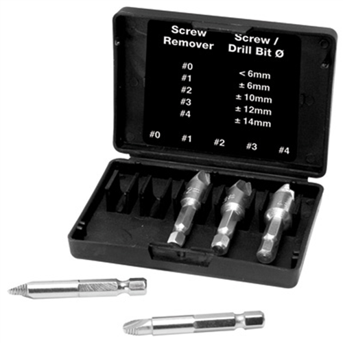 W80563 5Pc Screw Remover Set