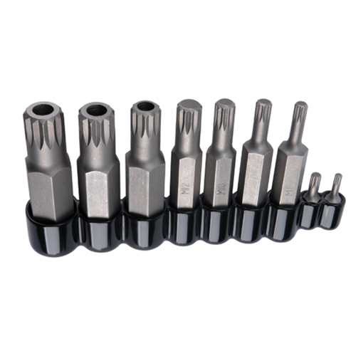 W86024 Wilmar Corp. / Performance Tool 9Pc Master Triple Square Bit