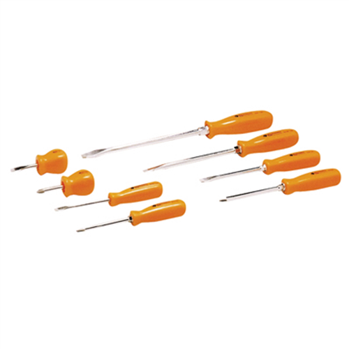 W904 Wilmar Corp. / Performance Tool 8 Pc High-Vis S/D Set - Orange