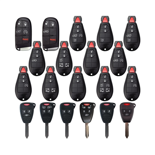 27301232 Xtool Usa Chrysler Remotes Starter Bundle (26 Pieces)